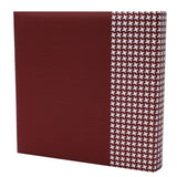 Album photo KP Pattern bordeaux 200 pochettes 10X15