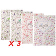 Lot de 12 mini albums photo KP Champ de fleurs 36 pochettes 10X15