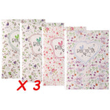 Lot de 12 mini albums photo KP Champ de fleurs 36 pochettes 10X15