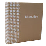 Lot de 2 albums photo KP Pattern 200 pochettes 10X15 beige bordeaux