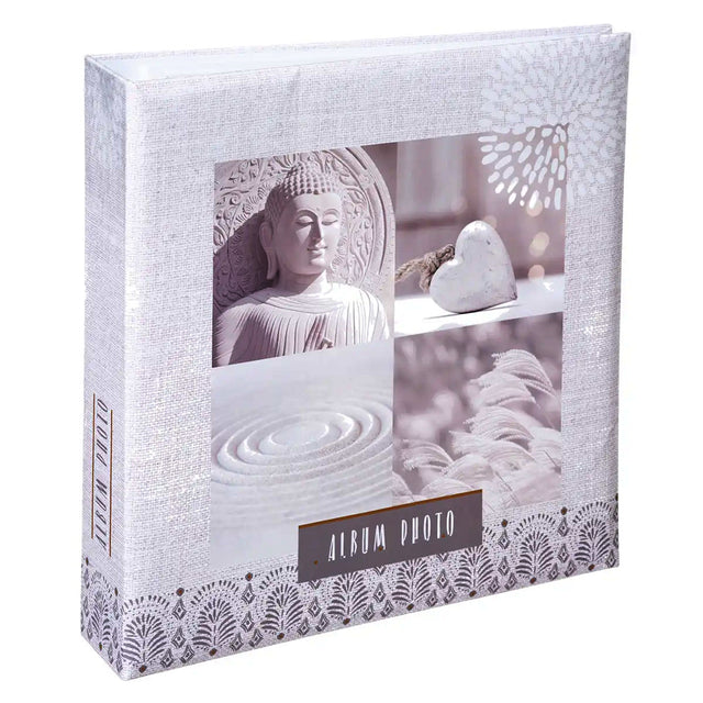 Lot de 8 classeurs vides Bouddha 3 anneaux pour pochettes 10x15 cm