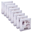 Lot de 8 classeurs vides Bouddha 3 anneaux pour pochettes 10x15 cm