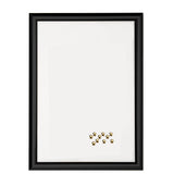 Pêle-mêle magnétique Noir CPC 40X50 fond blanc