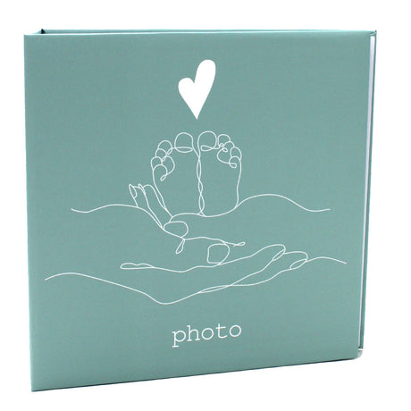 Album bébé Ariane Tendresse 200 pochettes 10X15 - Vert d'eau