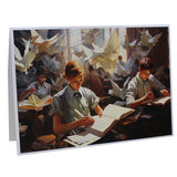 Cartonnage photo scolaire - Groupe 18x24 - Etudes