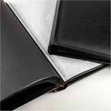 Album photo Walther Deluxe noir 50 pages noires traditionnel