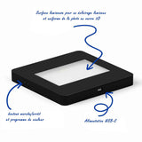 Socle lumineux plat Multi couleurs pour Iceberg M
