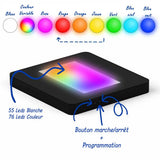 Socle lumineux Multi couleurs XL