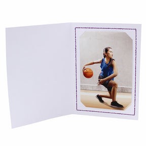 Lot 116 cartonnages photo 20x30 Thionville blanc - Liseré Violet