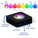 Socle lumineux Multi couleurs S