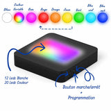 Socle lumineux plat Multi couleurs pour Nano H