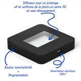 Socle lumineux plat Multi couleurs pour Mega V