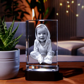Socle lumineux plat Multi couleurs pour Aura Rise M vertical
