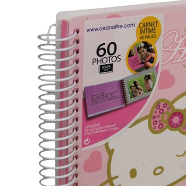 Carnet Intime Panodia Hello Kitty pour 60 pages 13x18