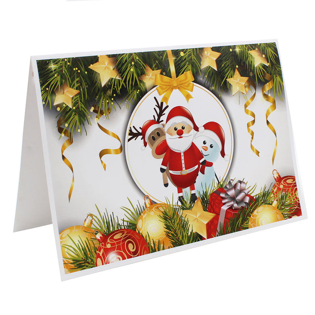 Cartonnage photo - 18x24 - Père Noël Trio