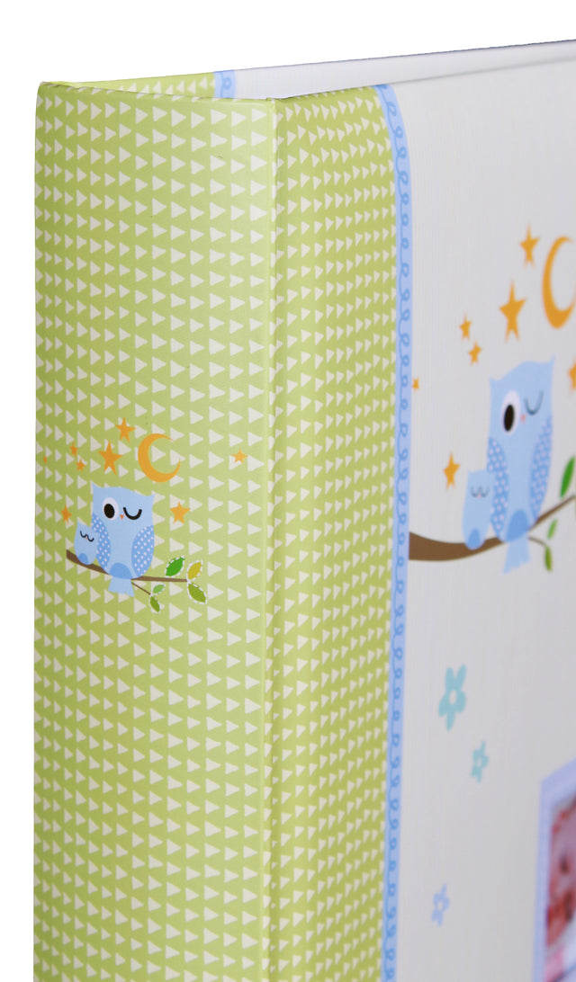 Album photo bébé Isa bleu 200 pochettes 10x15 cm - Détail