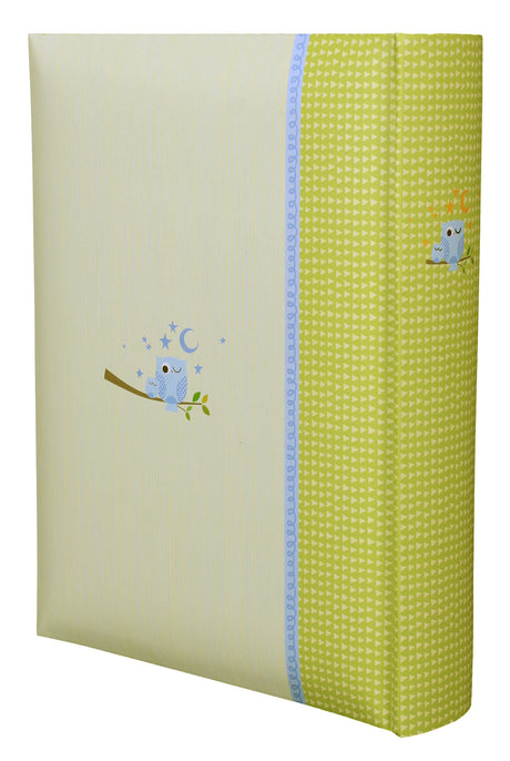 Album photo bébé Isa bleu 200 pochettes 10x15 cm - Dos
