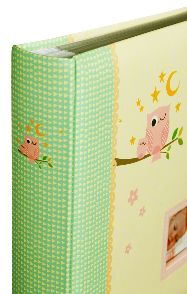 Album photo bébé Isa rose 200 pochettes 10x15 cm - Détail