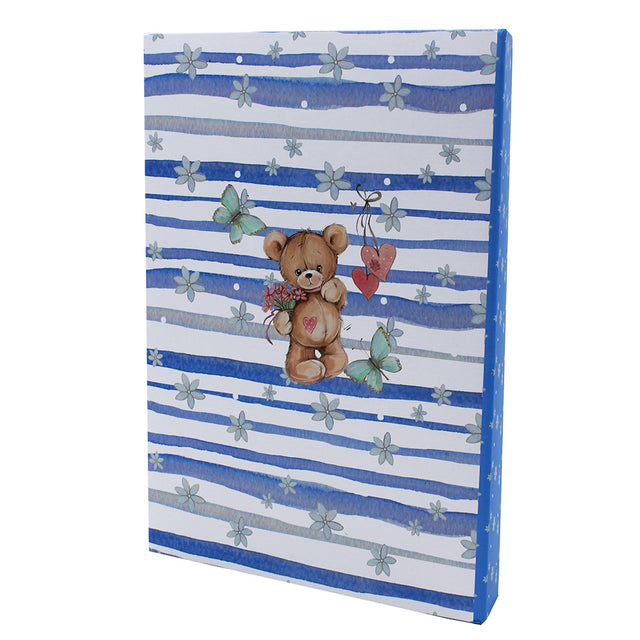 Album photo KP Baby Swing bleu 300 pochettes 10x15 cm - Dos