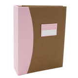 Album photo KP Eyecatcher kraft rose 100 pochettes 13x18
