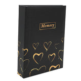 Album photo KP My Favorite 200 pochettes 10x15 cm Coeurs noir & or