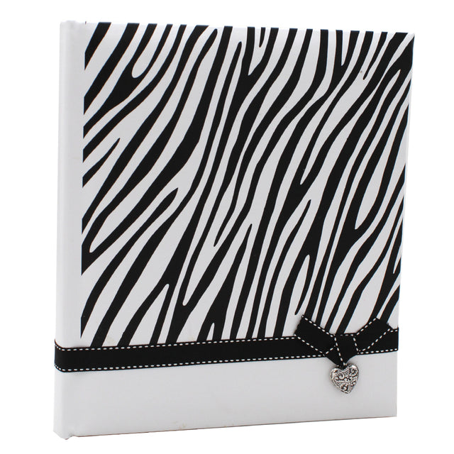 Album photo KP Zebra blanc 200 pochettes 13X18