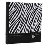 Album photo KP Zebra noir 200 pochettes 13X18