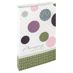 Album photo Walther Amazing Memories vert 80 pochettes 10x15 - 11,5x15,5 cm