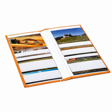 Album photo Walther Maya flip pour 80 photos 10x15 - 11,5x15,5 cm - Ouvert