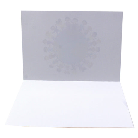 Cartonnage photo A4 - Meilleurs Voeux - Ouvert