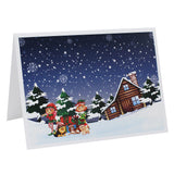 Lot de cartonnages photo – Lutins de Noël – Horizontal – 9x13 au 20x30 cm