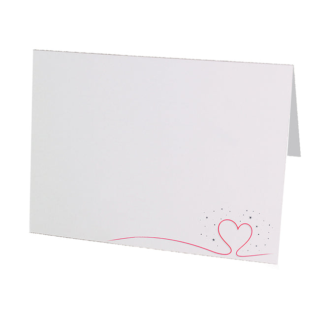 Cartonnage photo Frise Coeur horizontal