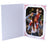 Cartonnage photo blanc Frise N4 - Rouge