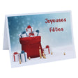 Cartonnage photo horizontal Joyeuses Fêtes Hotte du Père Noël