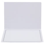 Cartonnage photo Liseré Duo gris horizontal sans image