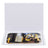 Cartonnage photo blanc - Liseré Duo gris