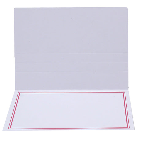 Cartonnage photo Liseré Duo rose horizontal sans image