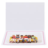 Cartonnage photo Liseré Duo rose horizontal
