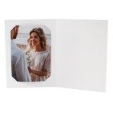 Intérieur du cartonnage photo mariage avec photo de couple