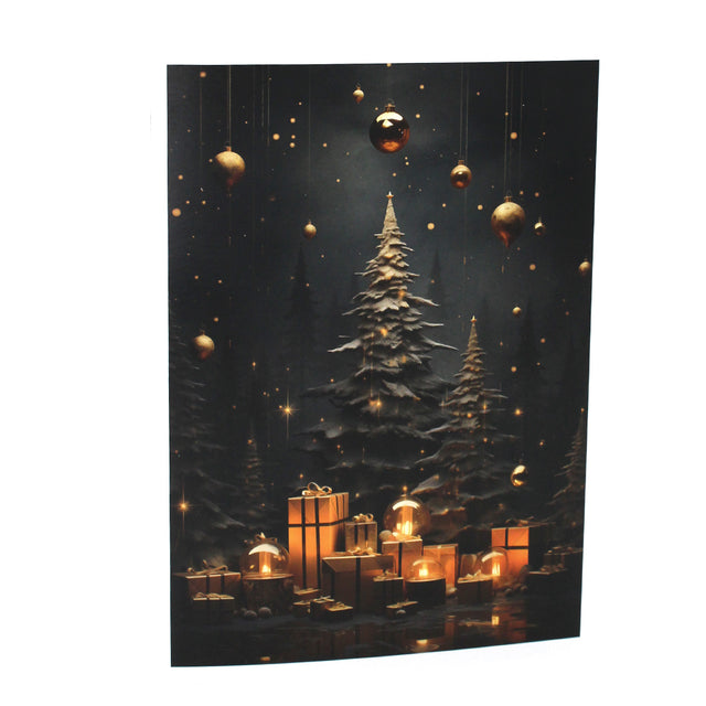 Lot de cartonnages photo – Sapin cadeaux – Vertical – 9x13 au 20x30 cm