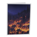 Lot de cartonnages photo – Village illuminé – Vertical – 9x13 au 20x30 cm