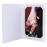 Cartonnage professionnel Octo liseré orange avec photo