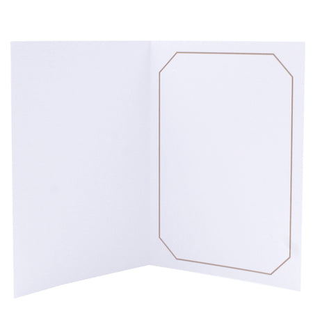 Cartonnage Photo Professionnel Octo – Liseré Taupe sans image | Collection CashPhoto