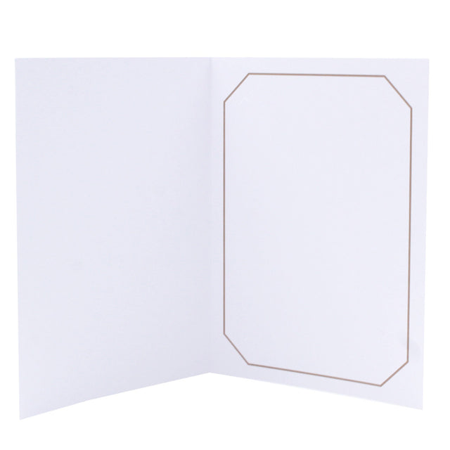 Cartonnage Photo Professionnel Octo – Liseré Taupe sans image | Collection CashPhoto