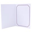 Cartonnage Photo Professionnel Octo – Liseré Violet sans image| Collection CashPhoto