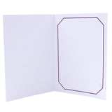 Cartonnage Photo Professionnel Octo – Liseré Violet sans image| Collection CashPhoto