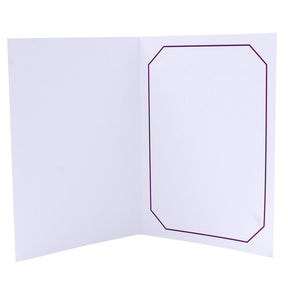 Cartonnage Photo Professionnel Octo – Liseré Violet sans image| Collection CashPhoto