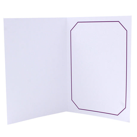 Cartonnage Photo Professionnel Octo – Liseré Violet sans image| Collection CashPhoto