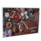 Cartonnage Noël – Groupe 20x30 / 20x25 / 18x27 / 18x25 / 18x24 avec rabat – Joyeuses Fêtes – Déco de Noël