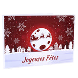Cartonnage Noël – Groupe 20x30 / 20x25 / 18x27 / 18x25 / 18x24 avec rabat – Joyeuses Fêtes – Rennes du Père Noël